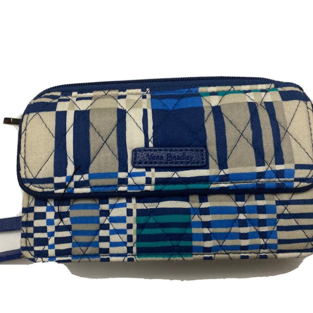 VERA BRADLEY Santiago Woven RFID All in One Crossbody Bag NWT